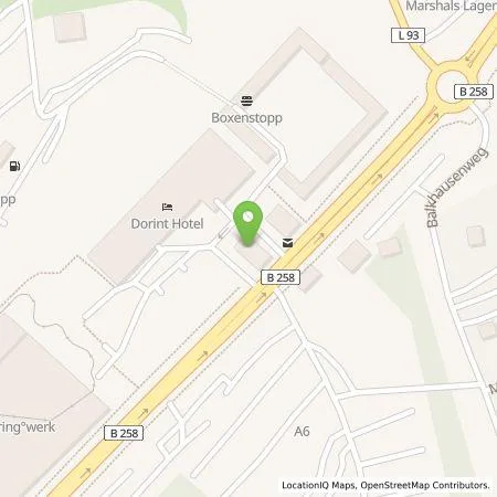 Standortübersicht der Tankstelle TotalEnergies Marketing Deutschland GmbH in 53520 Nürburg