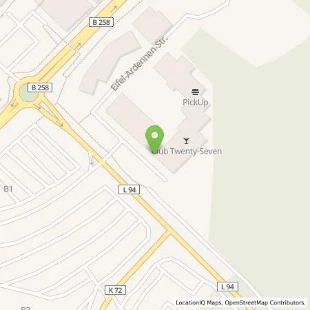 Standortübersicht der Tankstelle TotalEnergies Marketing Deutschland GmbH in 53520 Nürburg