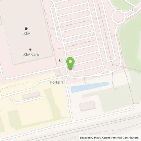 Standortübersicht der Tankstelle IKEA Deutschland GmbH & Co.KG in 67663 Kaiserslautern