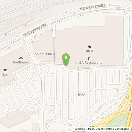 Standortübersicht der Tankstelle IKEA Deutschland GmbH & Co.KG in 89077 Ulm