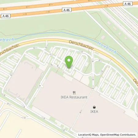 Standortübersicht der Tankstelle IKEA Deutschland GmbH & Co.KG in 40589 Düsseldorf