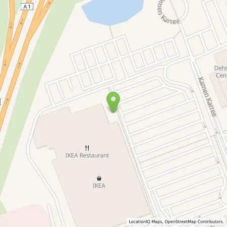 Standortübersicht der Tankstelle IKEA Deutschland GmbH & Co.KG in 59174 Kamen