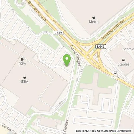 Standortübersicht der Tankstelle IKEA Deutschland GmbH & Co.KG in 44149 Dortmund