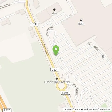 Standortübersicht der Tankstelle IKEA Deutschland GmbH & Co.KG in 66740 Saarlouis