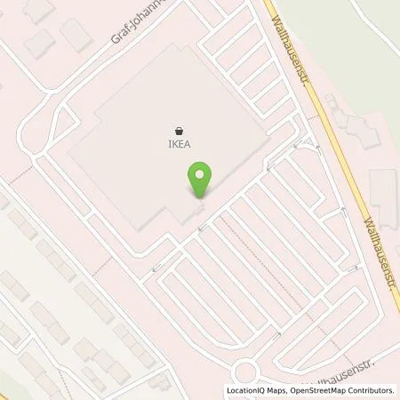 Standortübersicht der Tankstelle IKEA Deutschland GmbH & Co.KG in 57072 Siegen