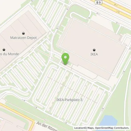 Standortübersicht der Tankstelle IKEA Deutschland GmbH & Co.KG in 56070 Koblenz