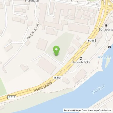 Standortübersicht der Tankstelle GETEC mobility solutions GmbH in 72622 Nürtingen