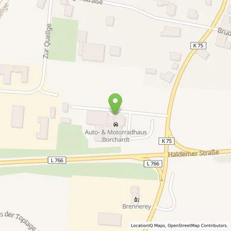 Standortübersicht der Tankstelle GETEC mobility solutions GmbH in 32351 Stemwede