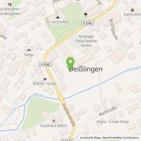 Standortübersicht der Tankstelle GETEC mobility solutions GmbH in 78652 Deißlingen