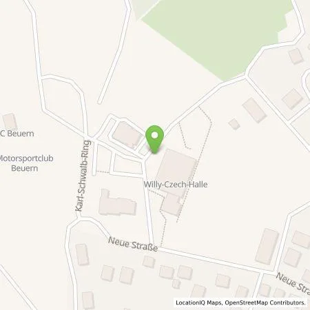 Standortübersicht der Tankstelle GETEC mobility solutions GmbH in 35418 Beuern