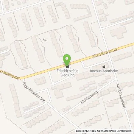 Standortübersicht der Tankstelle Stadtwerke Voerde GmbH in 46562 Voerde (Niederrhein)