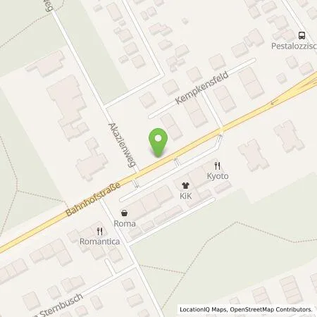 Standortübersicht der Tankstelle Stadtwerke Voerde GmbH in 46562 Voerde (Niederrhein)