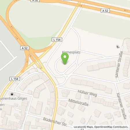 Standortübersicht der Tankstelle Stadtwerke Kaarst GmbH in 41564 Kaarst