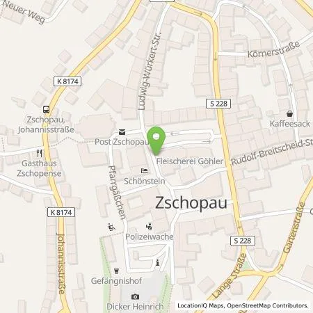 Standortübersicht der Tankstelle envia Mitteldeutsche Energie AG in 09405 Zschopau