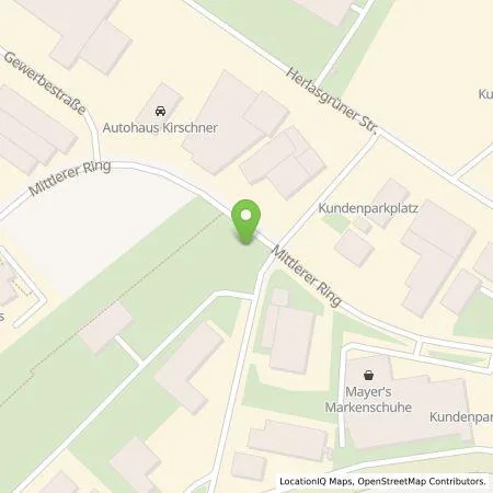 Standortübersicht der Tankstelle envia Mitteldeutsche Energie AG in 08233 Treuen