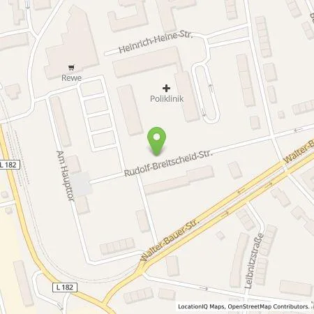 Standortübersicht der Tankstelle envia Mitteldeutsche Energie AG in 06237 Leuna