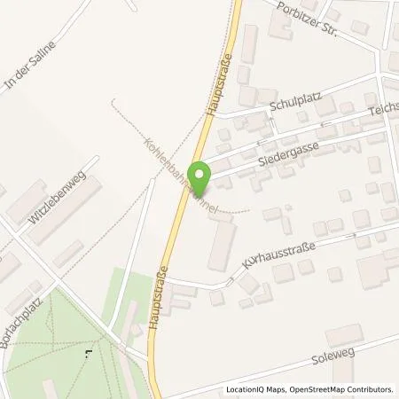 Standortübersicht der Tankstelle envia Mitteldeutsche Energie AG in 06231 Bad Dürrenberg