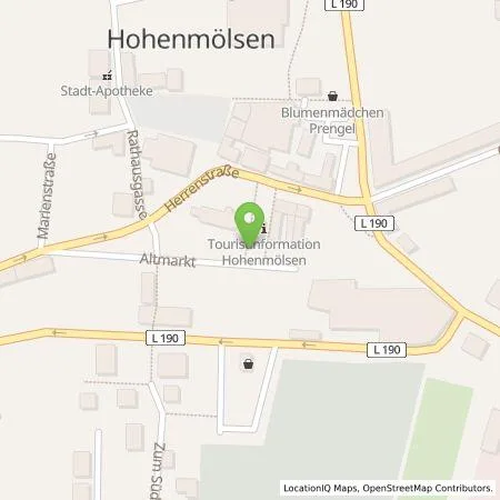 Standortübersicht der Tankstelle envia Mitteldeutsche Energie AG in 06679 Hohenmölsen