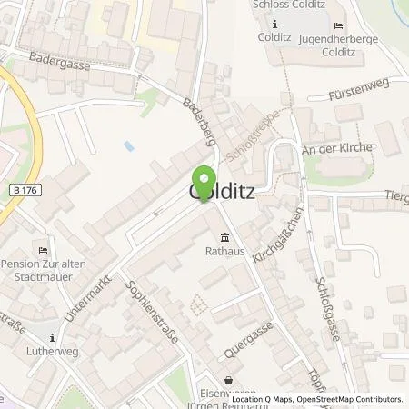 Standortübersicht der Tankstelle envia Mitteldeutsche Energie AG in 04680 Colditz