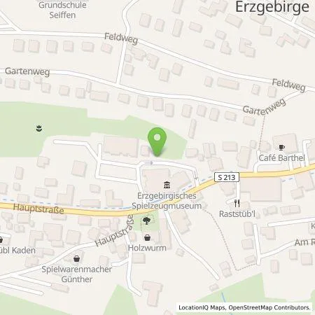 Standortübersicht der Tankstelle envia Mitteldeutsche Energie AG in 09548 Kurort Seiffen