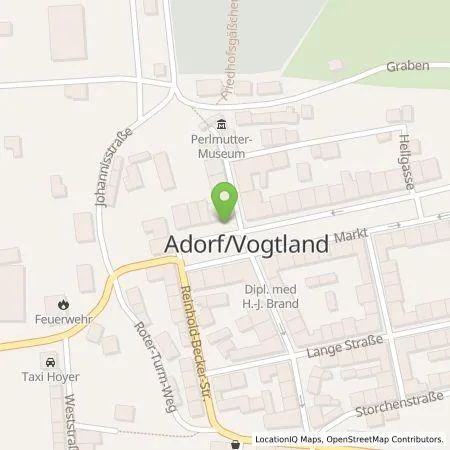 Standortübersicht der Tankstelle envia Mitteldeutsche Energie AG in 08626 Adorf/Vogtl.