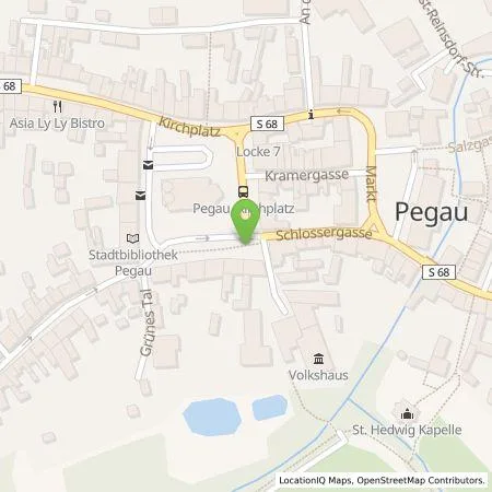 Standortübersicht der Tankstelle envia Mitteldeutsche Energie AG in 04523 Pegau