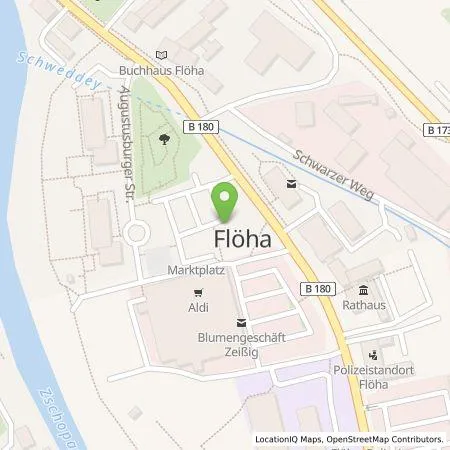 Standortübersicht der Tankstelle envia Mitteldeutsche Energie AG in 09557 Flöha