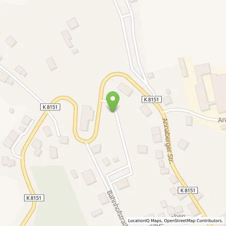 Standortübersicht der Tankstelle envia Mitteldeutsche Energie AG in 09429 Wolkenstein