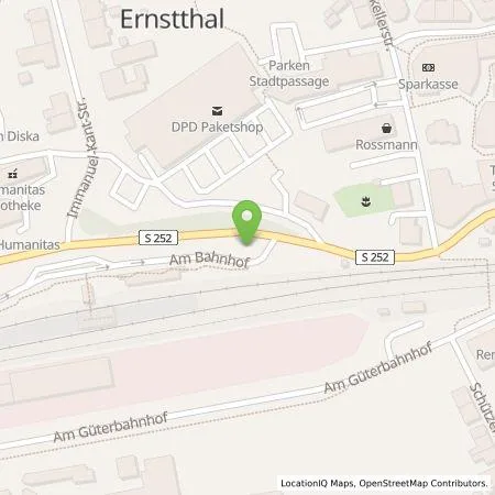 Standortübersicht der Tankstelle envia Mitteldeutsche Energie AG in 09337 Hohenstein-Ernstthal