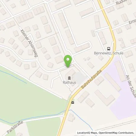 Standortübersicht der Tankstelle envia Mitteldeutsche Energie AG in 04828 Bennewitz