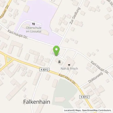 Standortübersicht der Tankstelle envia Mitteldeutsche Energie AG in 04808 Lossatal