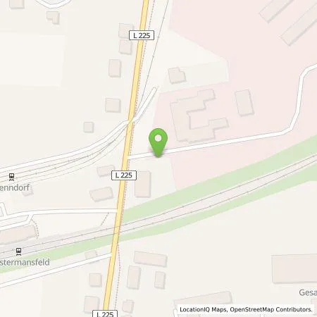 Standortübersicht der Tankstelle envia Mitteldeutsche Energie AG in 06308 Klostermansfeld