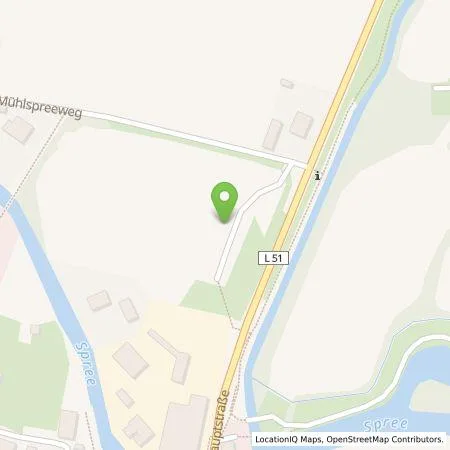 Standortübersicht der Tankstelle envia Mitteldeutsche Energie AG in 03096 Burg