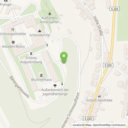 Standortübersicht der Tankstelle envia Mitteldeutsche Energie AG in 09573 Augustusburg