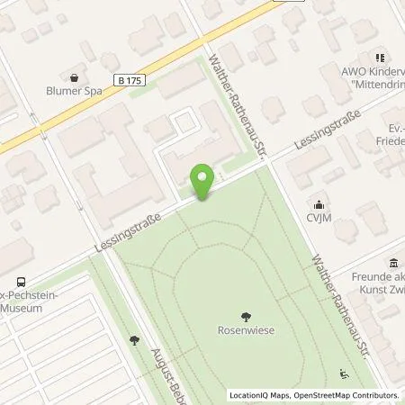 Standortübersicht der Tankstelle envia Mitteldeutsche Energie AG in 08056 Zwickau