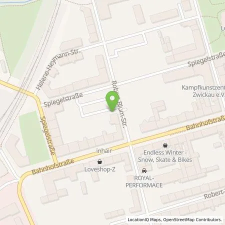 Standortübersicht der Tankstelle envia Mitteldeutsche Energie AG in 08056 Zwickau