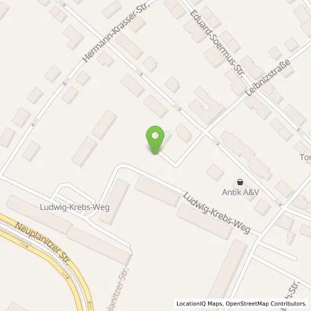 Standortübersicht der Tankstelle envia Mitteldeutsche Energie AG in 08062 Zwickau