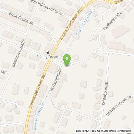 Standortübersicht der Tankstelle envia Mitteldeutsche Energie AG in 08062 Zwickau