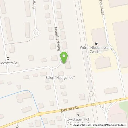 Standortübersicht der Tankstelle envia Mitteldeutsche Energie AG in 08058 Zwickau