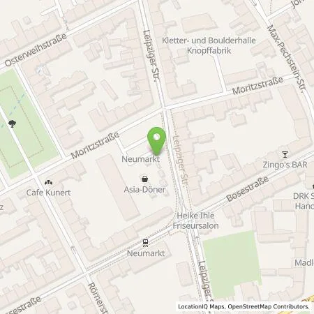 Standortübersicht der Tankstelle envia Mitteldeutsche Energie AG in 08058 Zwickau