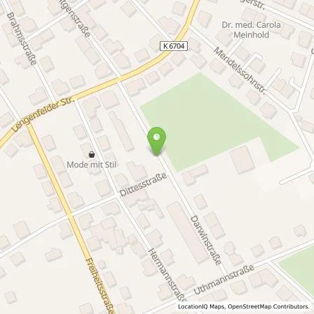 Standortübersicht der Tankstelle envia Mitteldeutsche Energie AG in 08058 Zwickau