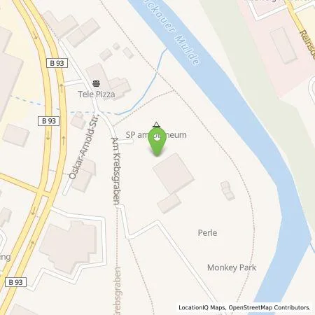 Standortübersicht der Tankstelle envia Mitteldeutsche Energie AG in 08058 Zwickau