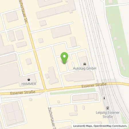 Standortübersicht der Tankstelle Stadtwerke Leipzig GmbH in 04129 Leipzig