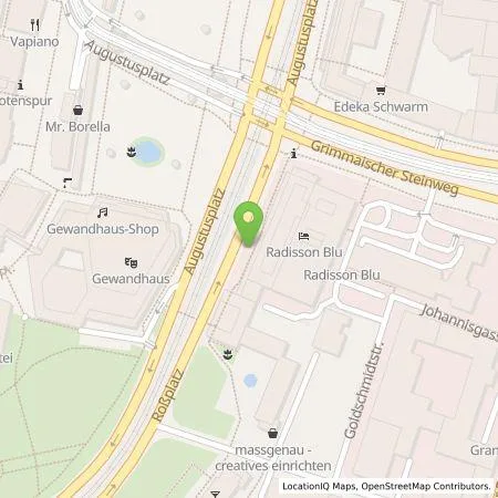 Standortübersicht der Tankstelle Stadtwerke Leipzig GmbH in 04109 Leipzig