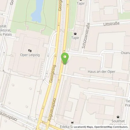 Standortübersicht der Tankstelle Stadtwerke Leipzig GmbH in 04109 Leipzig