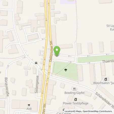 Standortübersicht der Tankstelle Stadtwerke Leipzig GmbH in 04129 Leipzig