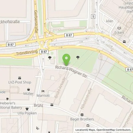 Standortübersicht der Tankstelle Stadtwerke Leipzig GmbH in 04109 Leipzig