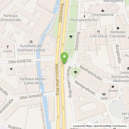 Standortübersicht der Tankstelle Stadtwerke Leipzig GmbH in 04109 Leipzig