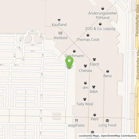 Standortübersicht der Tankstelle Stadtwerke Leipzig GmbH in 04329 Leipzig