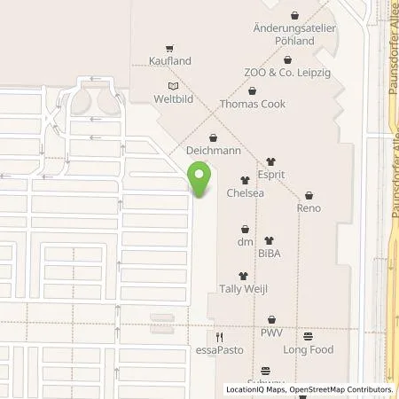 Standortübersicht der Tankstelle Stadtwerke Leipzig GmbH in 04329 Leipzig